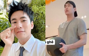 Kiều Minh Tuấn khoe body gọn gàng tại phòng gym, vẻ ngoài trẻ trung hậu chia tay