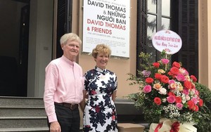 Họa sĩ David Thomas: 'Tôi thích được gọi là sứ giả hòa bình bằng nghệ thuật'