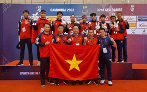 Liên đoàn Võ cổ truyền Việt Nam thưởng nóng cho các VĐV Kun Bokator