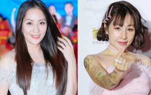 Khánh Thi khoe sắc rạng rỡ ở tháng thứ 5 thai kì, Du Uyên lộ diện khác lạ tại sự kiện