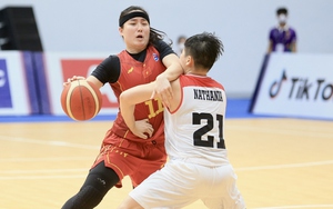 Chị em Thảo My - Thảo Vy lại 'gánh team', ĐT bóng rổ nữ Việt Nam thắng nghẹt thở trước Thái Lan