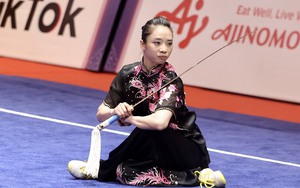 Hot girl wushu Dương Thúy Vi đón sinh nhật bằng HCV SEA Games