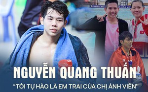 Kình ngư Nguyễn Quang Thuấn: Hãnh diện khi là em trai của Ánh Viên, thích vẽ và ước mơ mở tiệm trà sữa