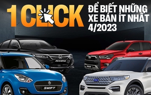 10 xe bán chậm nhất tháng 4 có tới 9 xe Nhật, chiếc còn lại từng bán chạy nhất tại Mỹ