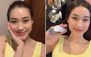 Cận cảnh làn da căng mịn của Đỗ Hà, và đây là loạt bảo bối giúp nàng sở hữu mặt mộc đẹp mê