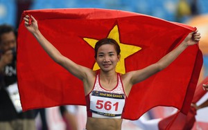 Nguyễn Thị Oanh tăng tốc như chớp để giật vàng trước mặt VĐV Indonesia, lập kỷ lục vô tiền khoáng hậu cho điền kinh Việt Nam