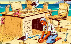 Ngày nghỉ sếp nhắn hỏi "Em có rảnh không?", người thường trả lời "có" hoặc "không", người EQ cao có cách riêng để ghi điểm 