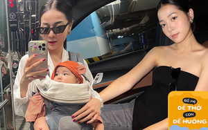 Karen Nguyễn làm mẹ: Gần sinh vẫn đi lựa từng viên gạch xây nhà, thấy vợ khóc vì tăng 25kg chồng dựng luôn phòng gym tại gia 