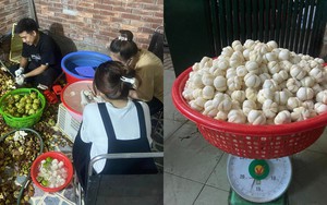 'Năm tam tai' của măng cụt nhưng là cơ hội kiếm tiền bất ngờ của nhiều người: Lột vỏ kiếm 600k/ngày