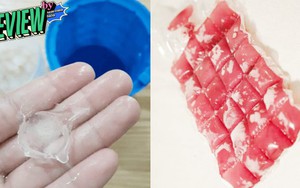 Trời nóng review 2 sản phẩm làm đá kỳ quặc trên chợ mạng: Có món dùng một lần bỏ luôn