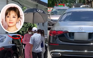 Hari Won đến tận phim trường Rap Việt thăm Trấn Thành trên xế xịn hạng sang 9 tỷ mới tậu