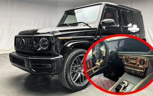 Vừa nhận xe từ đại lý, đại gia Hà Nội chi 700 triệu mang Mercedes-AMG G 63 phiên bản đặc biệt giá gần 13 tỷ đi mạ vàng