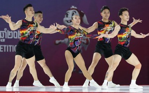 Đội tuyển Aerobic Việt Nam 'out trình', giành HCV tất cả các nội dung, không có đối thủ tại SEA Games 32