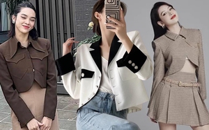 Chi Pu, Quỳnh Lương lăng xê blazer lửng: Thiết kế hack chiều cao cực kỳ vi diệu cho nàng công sở