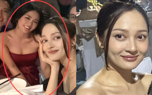 Bảo Anh đại chiến visual 'cam thường' với Văn Mai Hương khi dự tiệc cưới, sắc vóc ra sao giữa nghi vấn sinh con? 