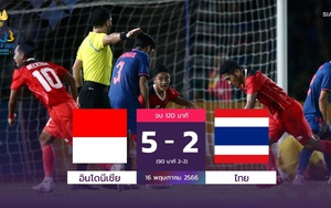 Báo Thái Lan sốc nặng vì đội nhà thua tan tác trong “trận đấu đẫm máu” với 9 thẻ đỏ