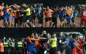 HLV U22 Indonesia đổ lỗi cho đối thủ về vụ xô xát, cầu thủ Thái Lan nổi nóng chỉ ra sự thật