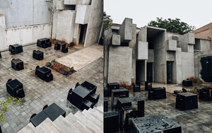 Quán cà phê tông đen xám... như phim kinh dị đang nổi lên mới đây, vì đâu mà dân mạng kẻ khen người chê?