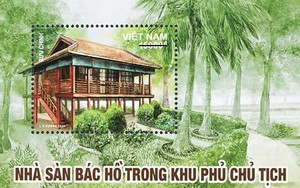 Bộ tem đặc biệt 'Nhà sàn Bác Hồ trong khu Phủ Chủ tịch': Di sản văn hóa tinh thần vô giá trong tiềm thức nhân dân