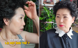 Nàng dâu Việt khoe mẹ chồng người Hàn: 70 tuổi mà da nhẵn thín, căng bóng mướt rượt, hội gái trẻ nhìn cũng phải ghen 