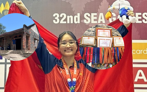 Cảm phục cô gái Mường nghị lực, bố làm 'phu đá', mẹ đan cót, làm ruộng, vẫn phá kỷ lục SEA Games