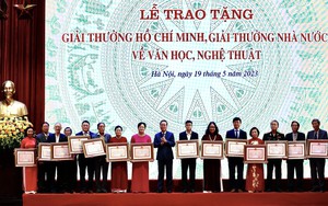 Lễ trao tặng Giải thưởng Hồ Chí Minh, Giải thưởng Nhà nước về văn học, nghệ thuật năm 2022