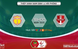 Nhận định, soi kèo Nam Định vs Hải Phòng, V-League vòng 8 (18h00, 20/5)