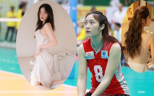 'Ngọc nữ' bóng chuyền Việt Hương rũ bỏ quần đùi áo số, hóa thân thành nàng thơ gợi cảm