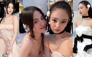 Song Hye Kyo chung khung hình với Jennie tại Met Gala 2023: Visual bất phân thắng bại nhưng tạo hình thì sao?