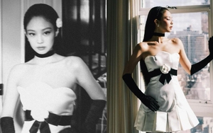 Jennie (BLACKPINK) đích thân 'xả' ảnh lần đầu dự Met Gala, visual ra sao?
