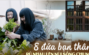 8 người bạn rủ nhau sống chung trên núi: Gần như chẳng tốn đồng nào, cố gắng nuôi dạy thế hệ nhỏ giữa núi đồi