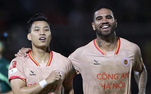 Văn Thanh rực sáng, CAHN thắng đậm TPHCM, vươn lên vị trí thứ 2 trên BXH V-League