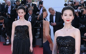 Lưu Thi Thi tại LHP Cannes: Nhan sắc rực rỡ nhưng phong cách kém nổi bật!