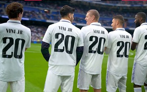 Sao Real Madrid đồng loạt ủng hộ Vinicius chống phân biệt chủng tộc