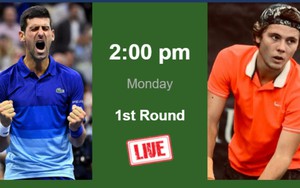 Link xem trực tiếp Djokovic vs Kovacevic, Roland Garros 2023 vòng 1