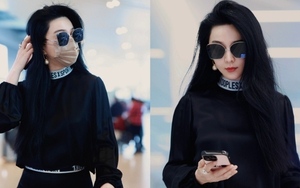 Phạm Băng Băng gây sốt với màn tháo khẩu trang tại sân bay: Visual tăng gấp 10 lần, cứ ngỡ đang chụp hình tạp chí