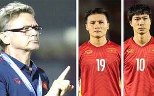 Dự bị triền miên ở CLB, Công Phượng, Quang Hải vẫn được HLV Troussier triệu tập lên ĐT Việt Nam