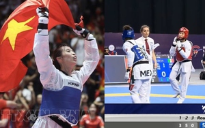 Sau HCB SEA Games, nữ võ sĩ Việt Nam tạo địa chấn khi đánh bại ĐKVĐ thế giới Taekwondo 