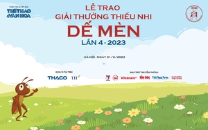 Thông cáo báo chí Giải thưởng Thiếu nhi Dế Mèn lần 4 - 2023