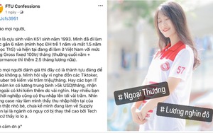 Xôn xao cựu sinh viên Ngoại thương lên mạng than áp lực vì lương chỉ hơn 100 triệu/tháng, netizen: "Có thôi đi không hả?"