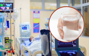 Người đàn ông nhồi máu cơ tim vì uống quá nhiều nước