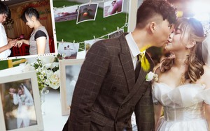 Đám cưới sau đám hỏi cả thập kỉ: Cô dâu tự tay chuẩn bị tất cả, nghi lễ xuất hiện 2 nhân vật vô cùng đặc biệt