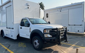 2 chiếc ‘siêu khủng long’ Ford F-550 lăn bánh tại Việt Nam: Riêng đầu xe dài gần bằng Morning, thùng sau làm thành nhà được