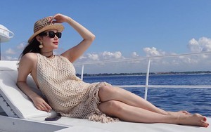 Vừa gây ngạc nhiên khi diện bikini giữa thai kỳ, Minh Hằng bất ngờ tiết lộ sự thật về vóc dáng