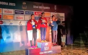 VĐV Việt Nam nhận HCV SEA Games 32 dưới điều kiện 'lạ'