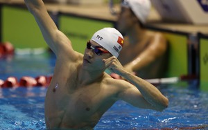 Phạm Thanh Bảo lần thứ 2 liên tiếp phá kỷ lục SEA Games 32 ở cự ly 100m bơi ếch nam
