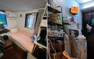 Bên trong căn hộ 8m2 ở Thượng Hải của cô gái độc thân: không gian siêu chật chội, chỉ nhìn cũng thấy khó thở