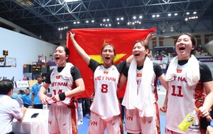 Bóng rổ nữ Việt Nam thắng thuyết phục Philippines, kiêu hãnh giành tấm HCV lịch sử SEA Games