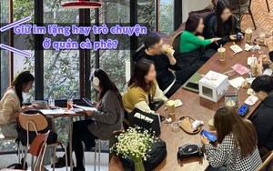 Hành xử ở quán cà phê: im lặng hay nói chuyện mới là điều bất thường?