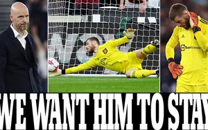 Tin nóng bóng đá sáng 8/5: Ten Hag chốt tương lai De Gea sau sai lầm trước West Ham